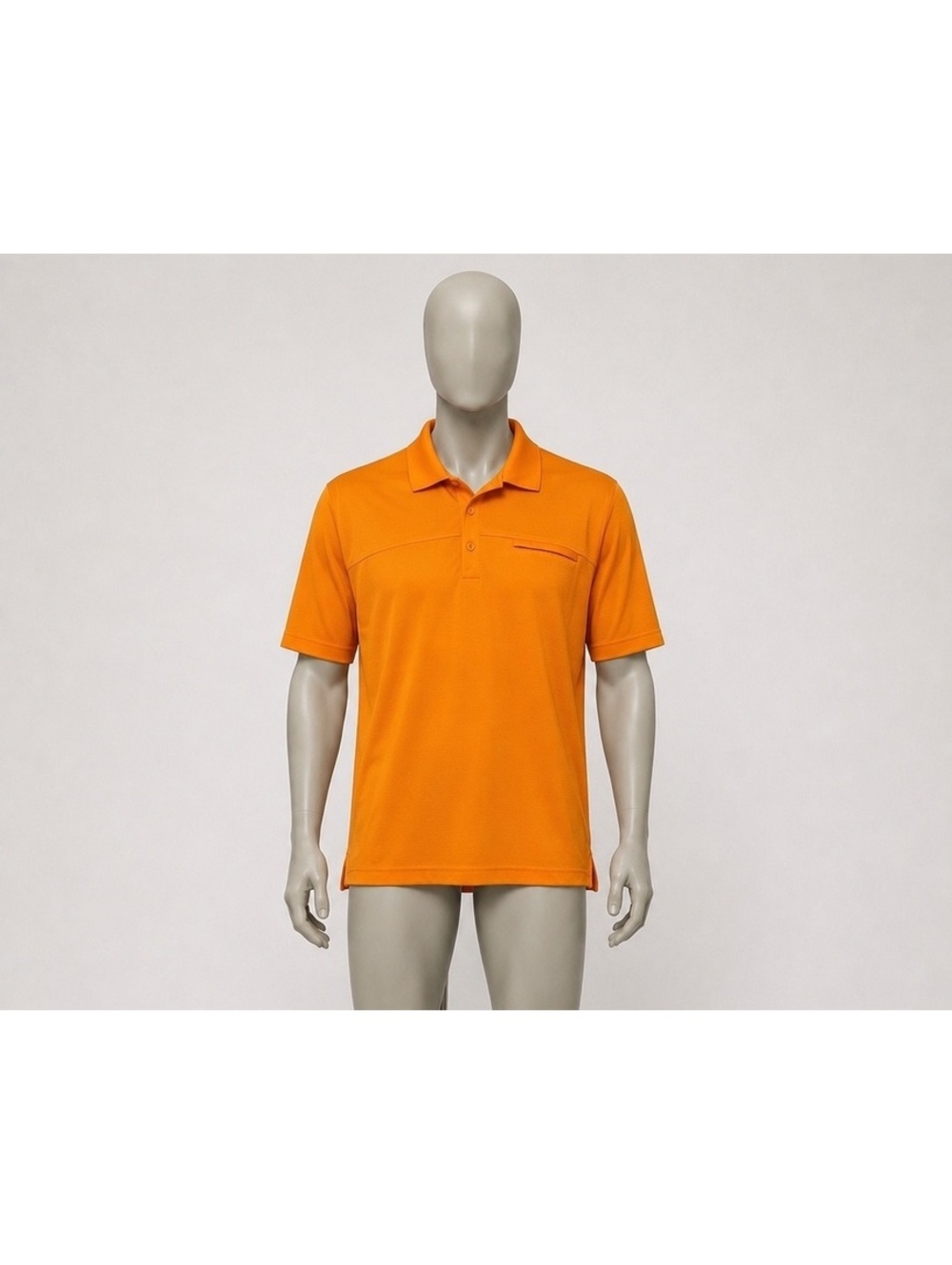 Reel Legends Men’s XL Performance Fishing Polo Shirt Orange